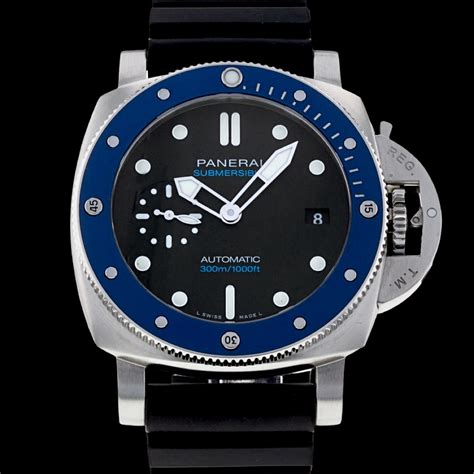 panerai submersible ceramic replica|panerai submersible azzurro limited edition.